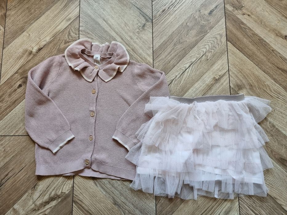 Zestaw paka paczka ubranek dla dziewczynki Zara h&m Next 104