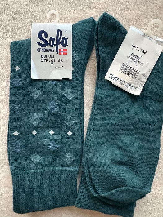 Nowe norweskie skarpety męskie- 2 pary
