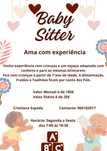 Ama Baby sitter com experiencia