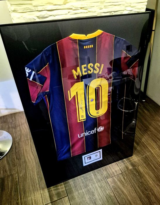 Koszulka Lionel Messi FC Barcelona 2020/21 podpis autograf certyfikat