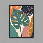 monstera plakat do pokoju, obraz do salonu, plakat kwiat monstera