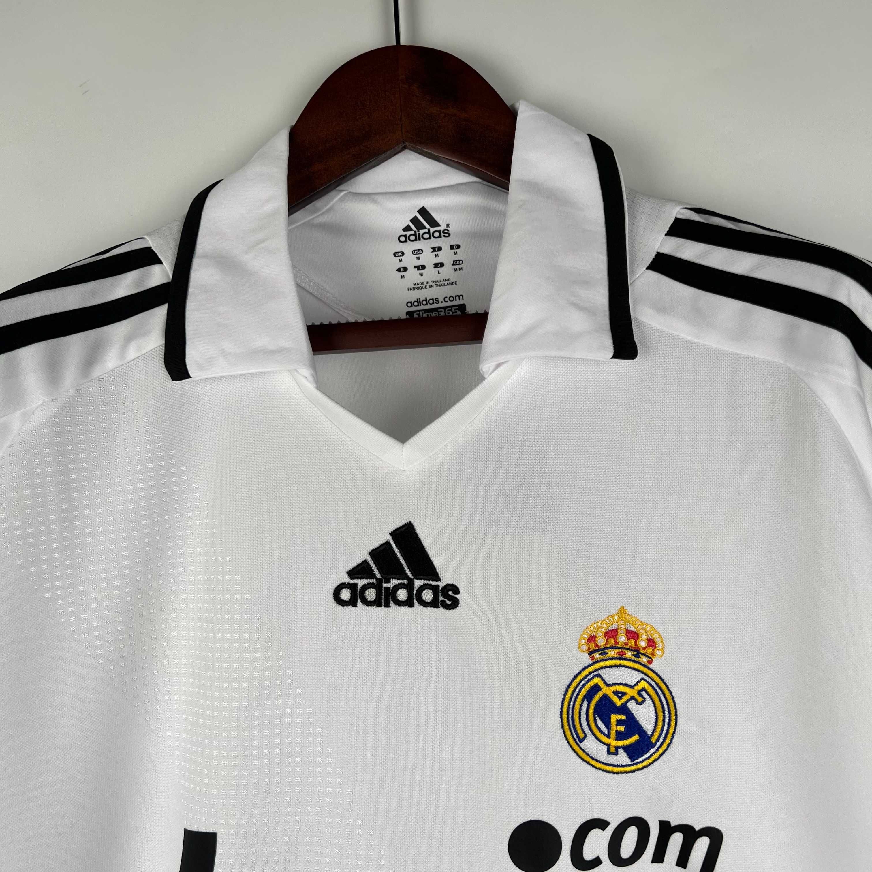 Camisola Retro Real  Madrid