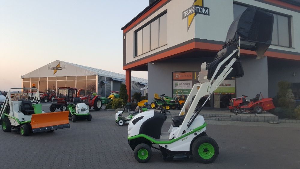 Profesjonalna kosiarka komunalna Etesia Hydro 124D, TUZ, pług hydrauli