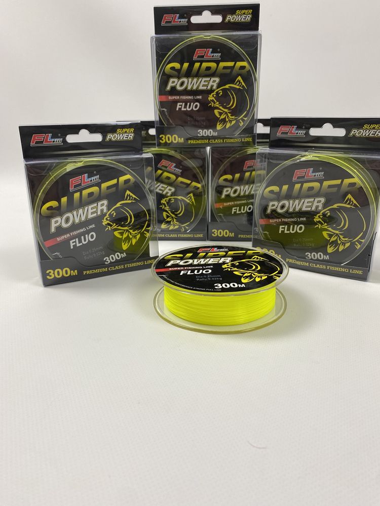 Леска FL FLUO SUPER POWER 300 метрів