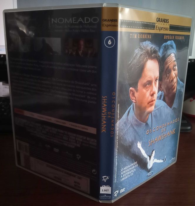 Os Condenados de Shawshank - - - Filme - - - - - DVD