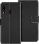 Etui skórzane COODIO Samsung Galaxy A20S czarne