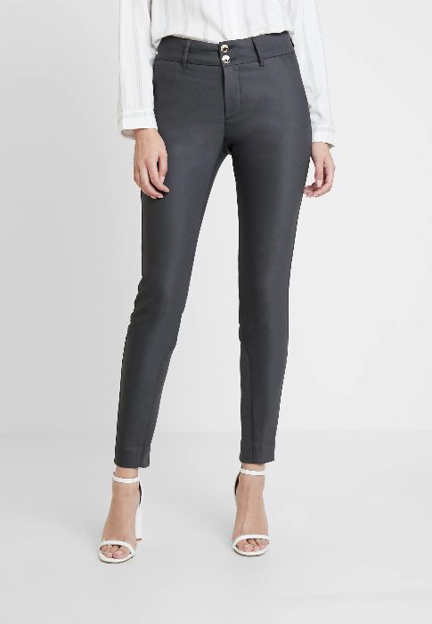 MOS MOSH Blake Night Pants eleganckie spodnie o wygodzie dresowych 40