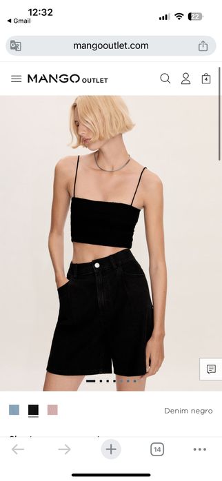 Mango бермуди шорти,42 розмір