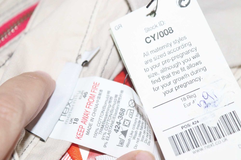 rozm 48 50 4XL 5XL Next Nowe ciążowe spodnie