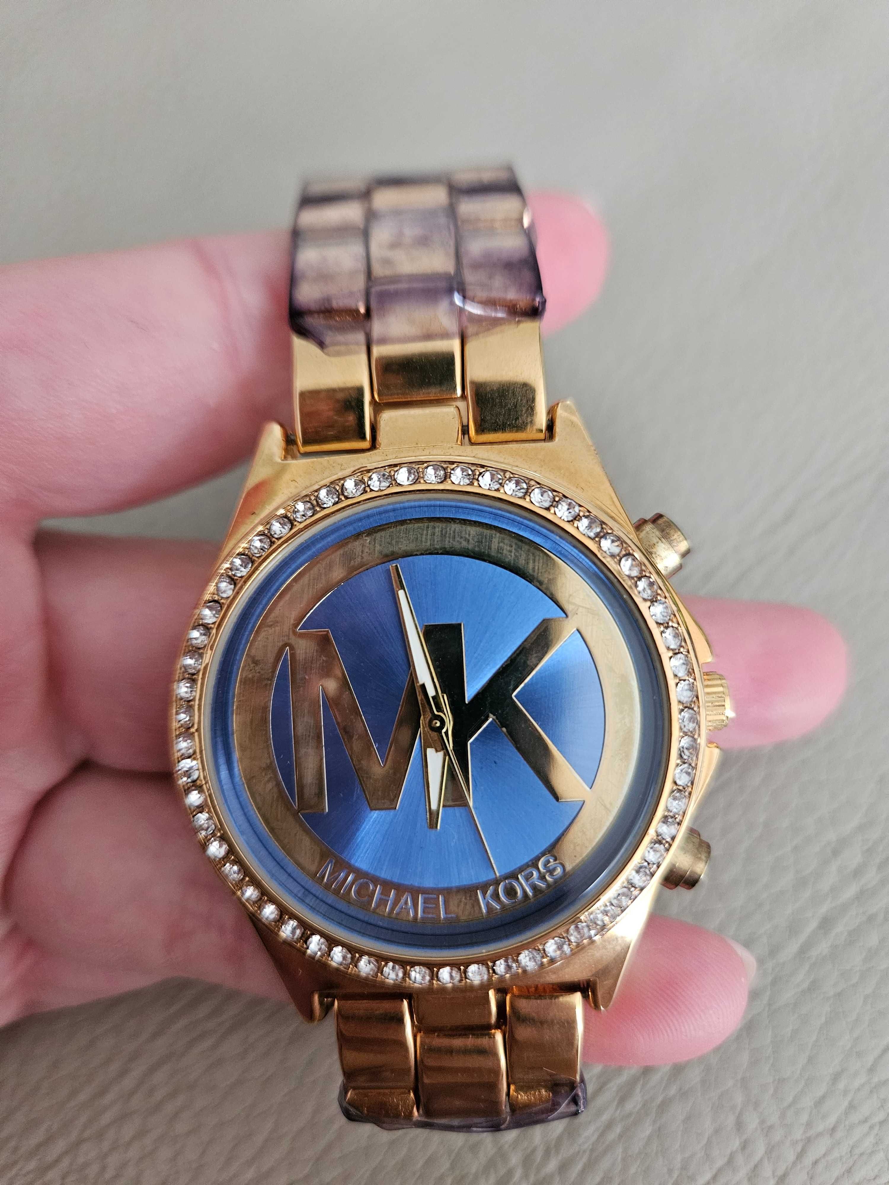 zegarek jak Michael Kors niebieski