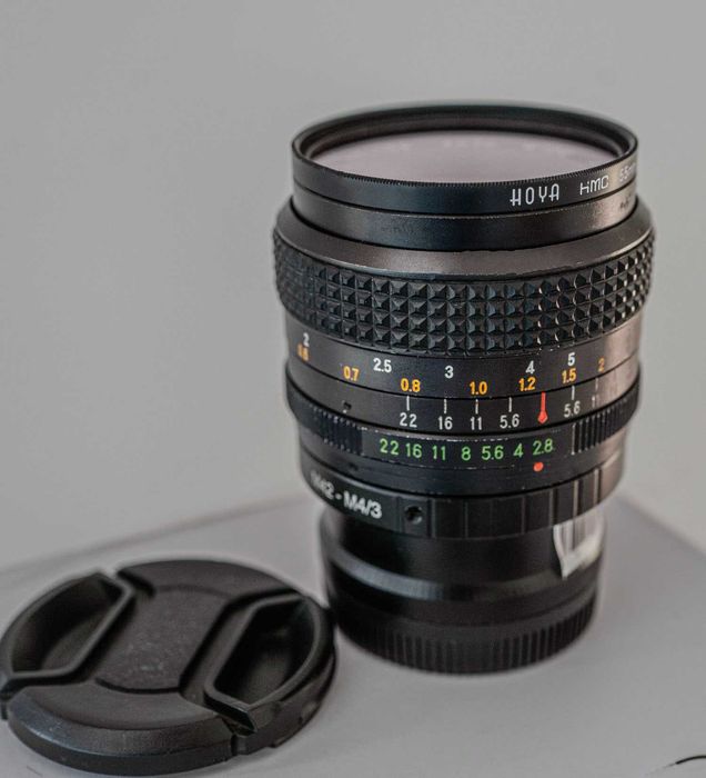 Lente MFT 4/3 Canon 2.8 M43