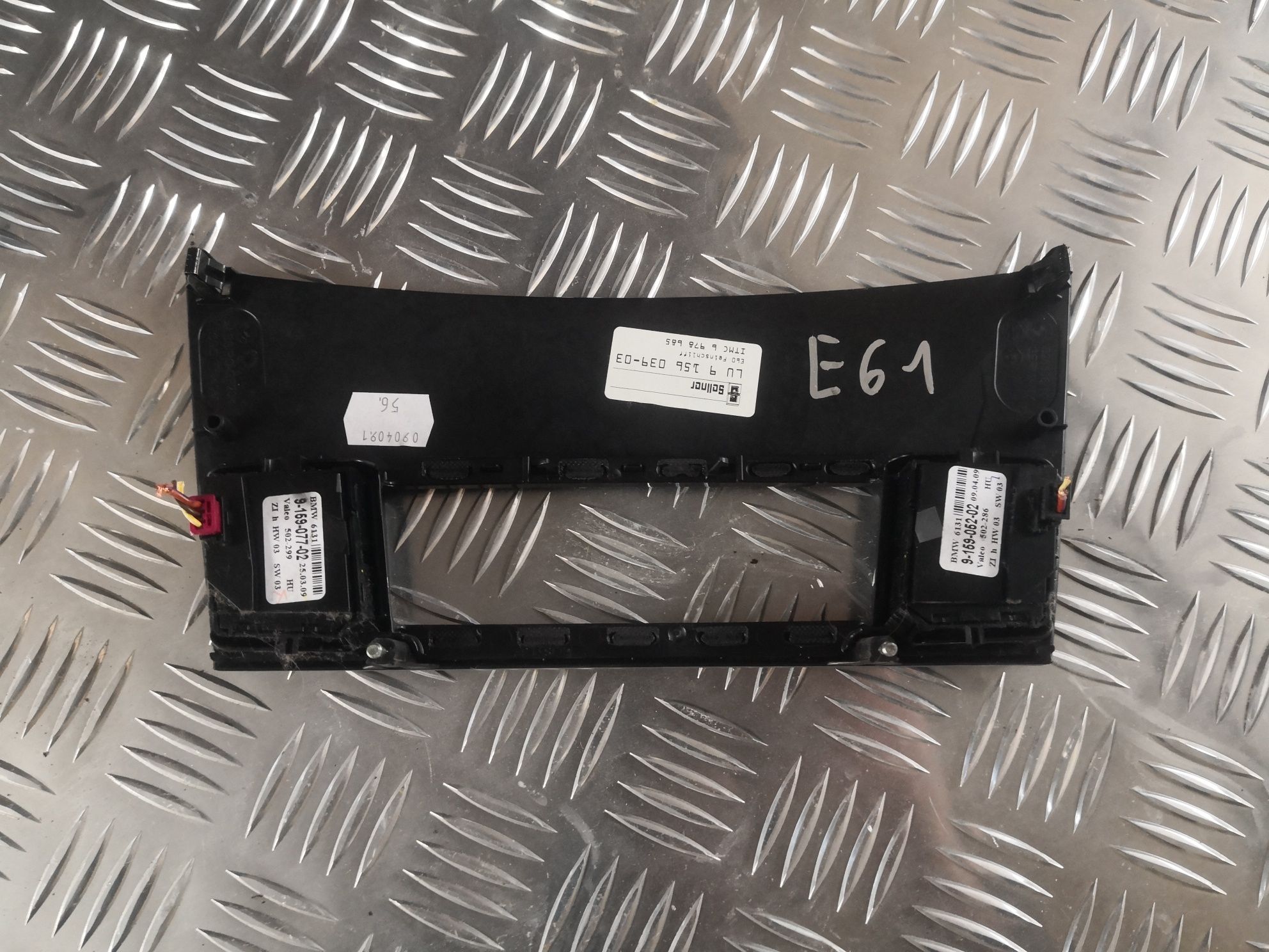 Panel podgrzewania foteli BMW e60 e61
