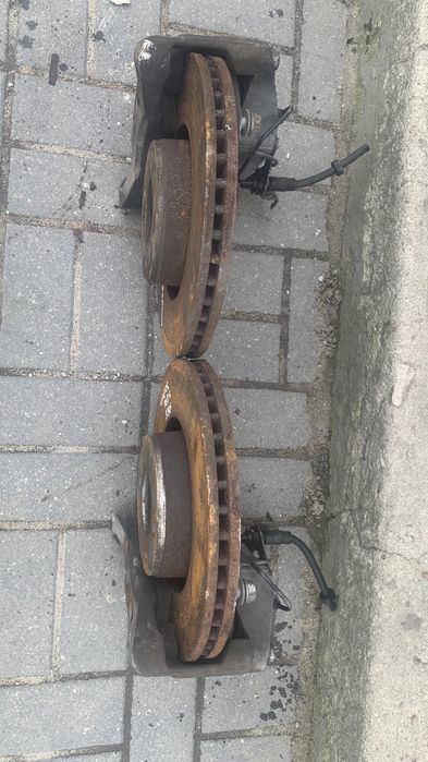ZESTAW hamulce SWAP 320mm/288mm AUDI A4 B6 B7 S4 Exeo tarcze