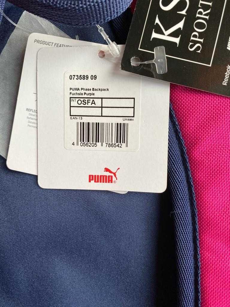 Plecak Puma różowo - granatowy