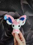 Maskotka pokemon sylveon amigurumi