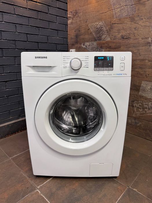 Пральна машина Samsung WW60J4260LW Eco Bubble 6кг