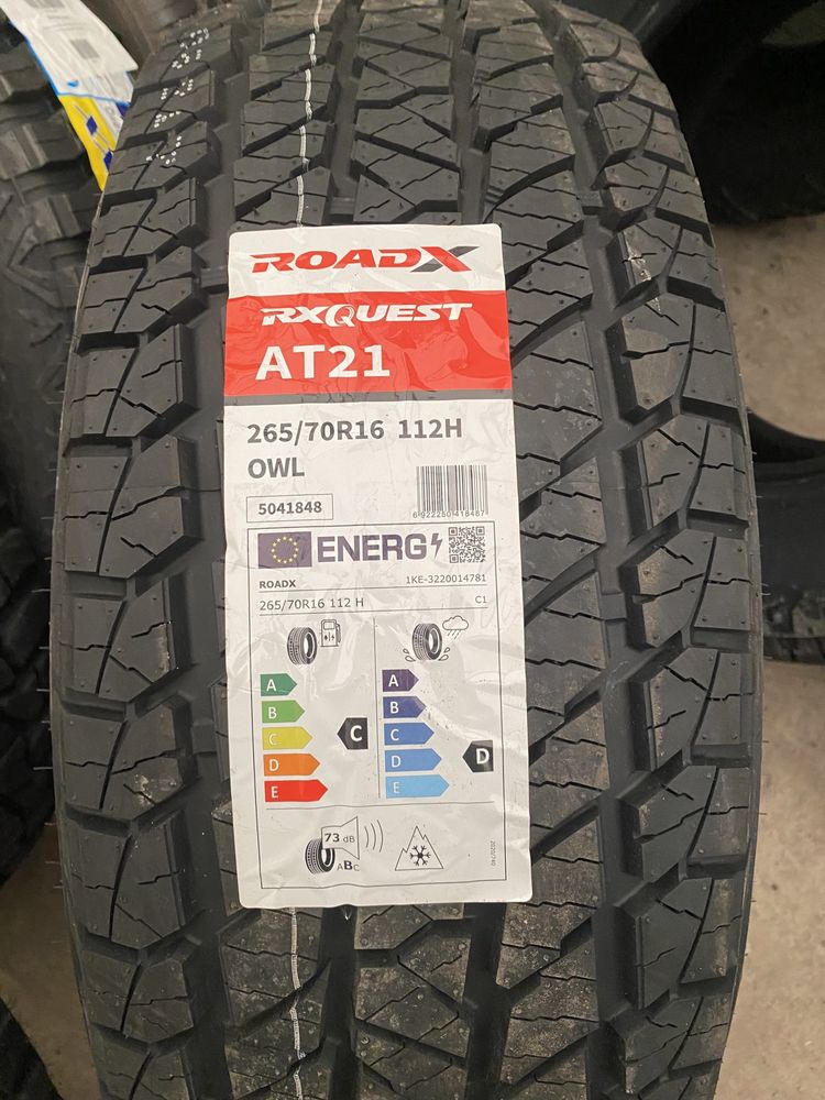 Opony terenowe 265/70 r16 ROADX At21