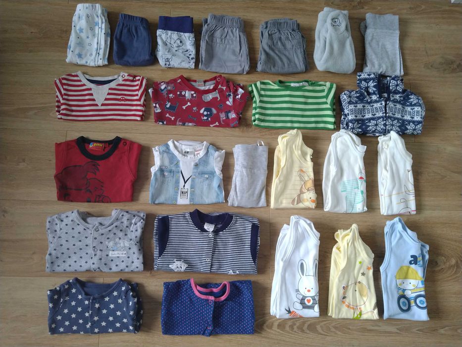 TU, H&M, CUBUS, GEORGE, PEPCO - Paka dla chłopczyka 56, 56/62, 62.