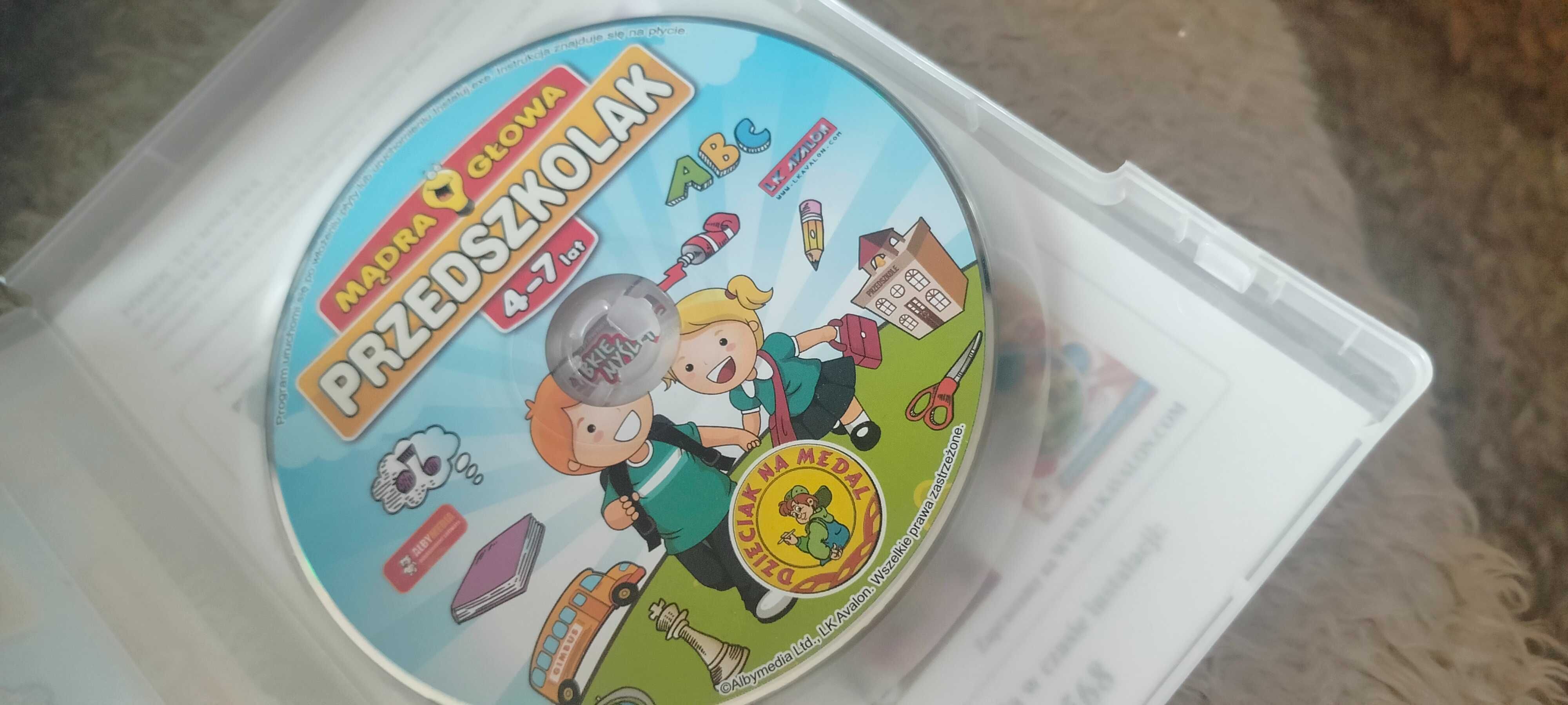 Gra na PC Mądra głowa Przedszkolak 4-7 lat