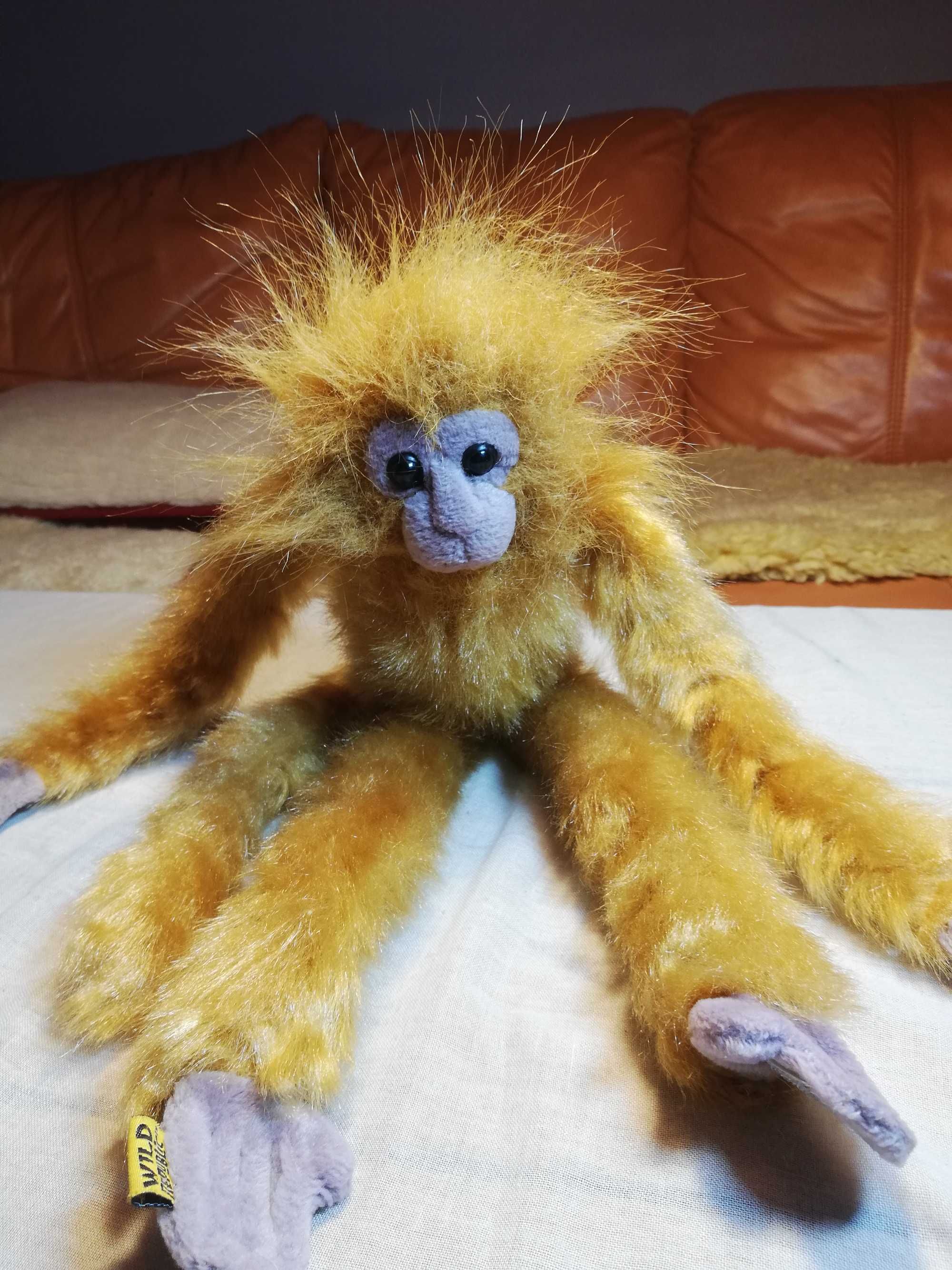Maskotka wisząca fikuśna małpka od Wild Republic Vintage 1999