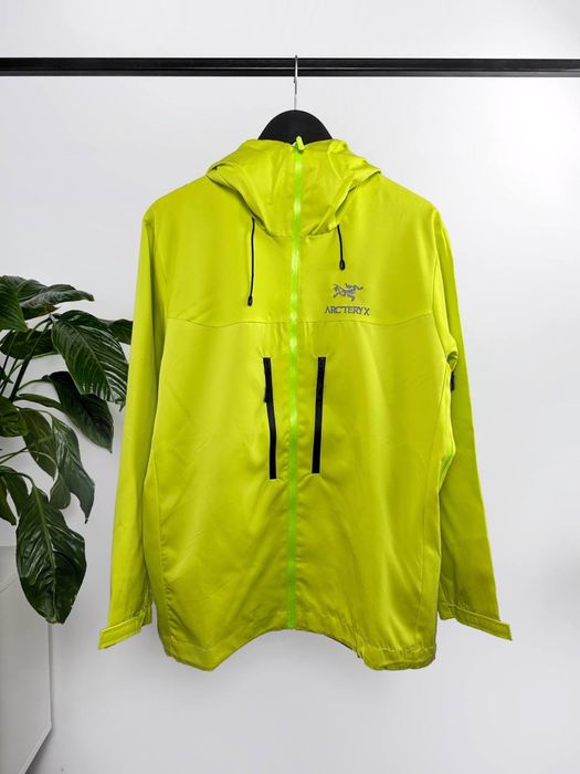 Вітровка Arc’teryx Gore-tex/ куртка арктерікс зелена на гортексі
