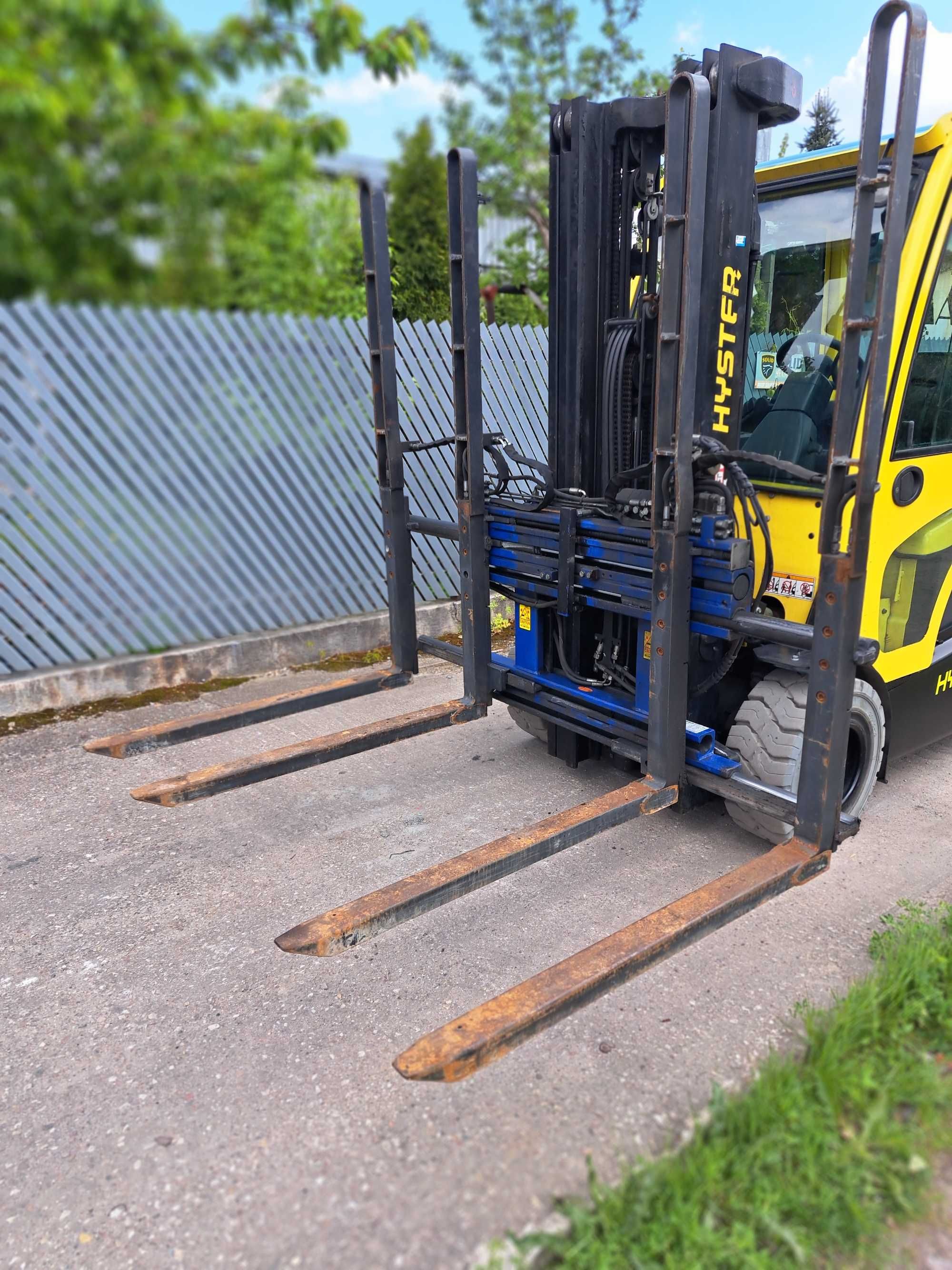 Wózek Widłowy Elektryczny Hyster Yale 3T. Triplex Kabina 2014r.