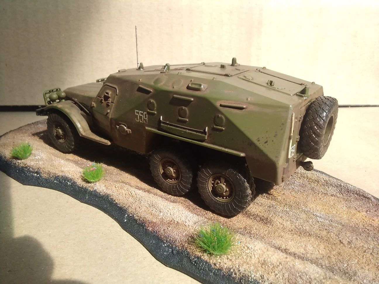 БТР -152К в масштабе 1/43 из журнальной серии " Наши танки"