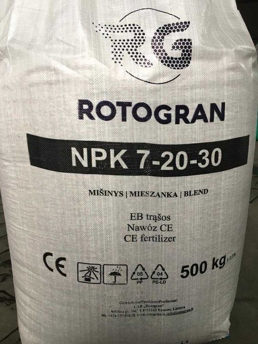 Nawóz NPK 7-20-30 ROTOGRAN