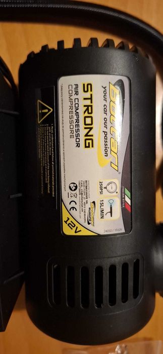 Compressor de ar 12 V. (Nunca utilizado)