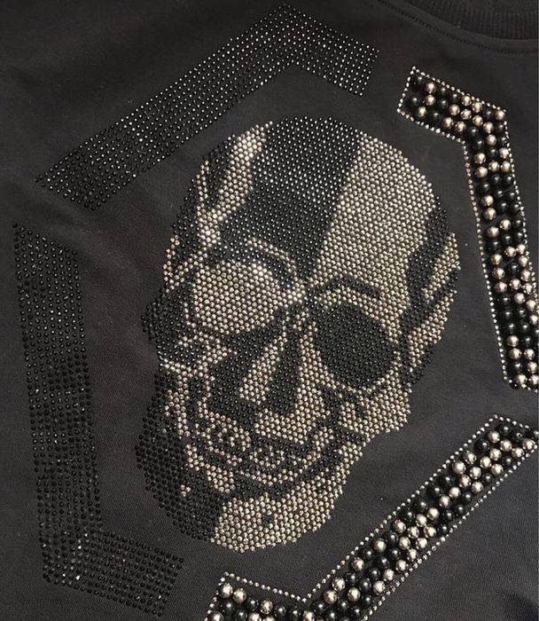 Жіночий костюм в стилі Philipp Plein женский костюм двойка філіпп плей