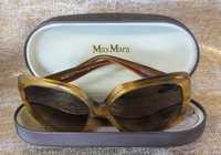 MaxMara okulary przeciwsłoneczne z futerałem