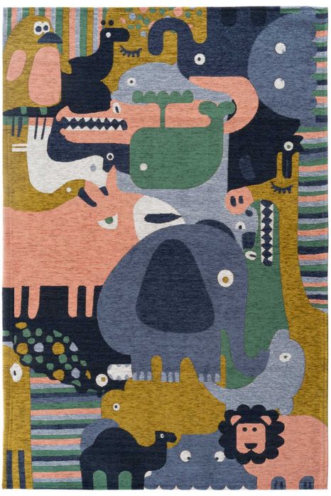 Antybakteryjny Dywan Dziecięcy "Safari" (130x190 cm)