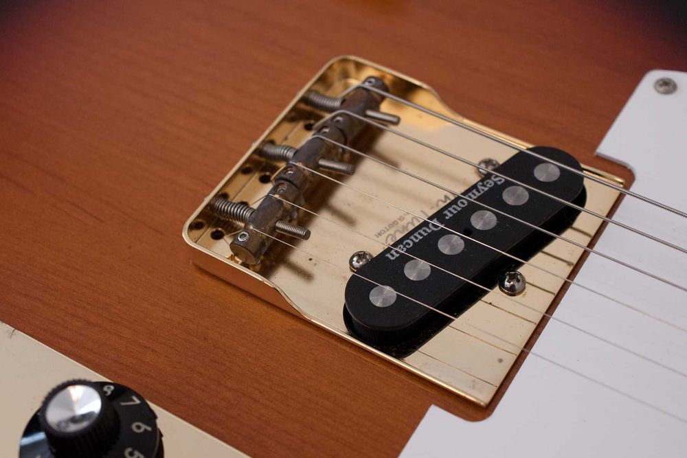 Tele/Esquire Partscaster (Fender, Gotoh, WD, Seymour Duncan) com Plek