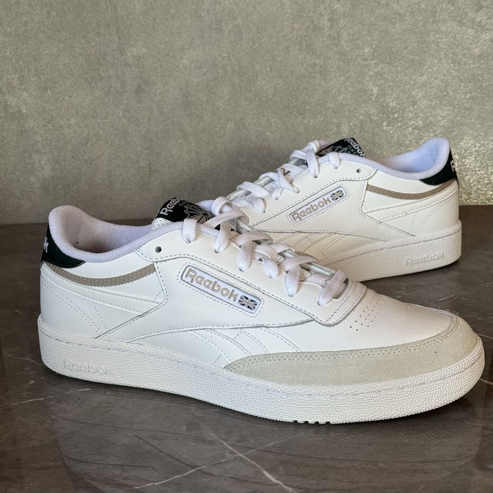 Білі шкіряні кросівки Reebok Club C Revenge IF8178 ОРИГІНАЛ 100% 45 р.