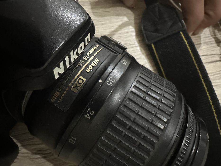 Nikon d60 + lente + bolsa + carregador