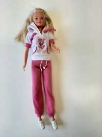 Lalka Barbie w dresie +mała lalka