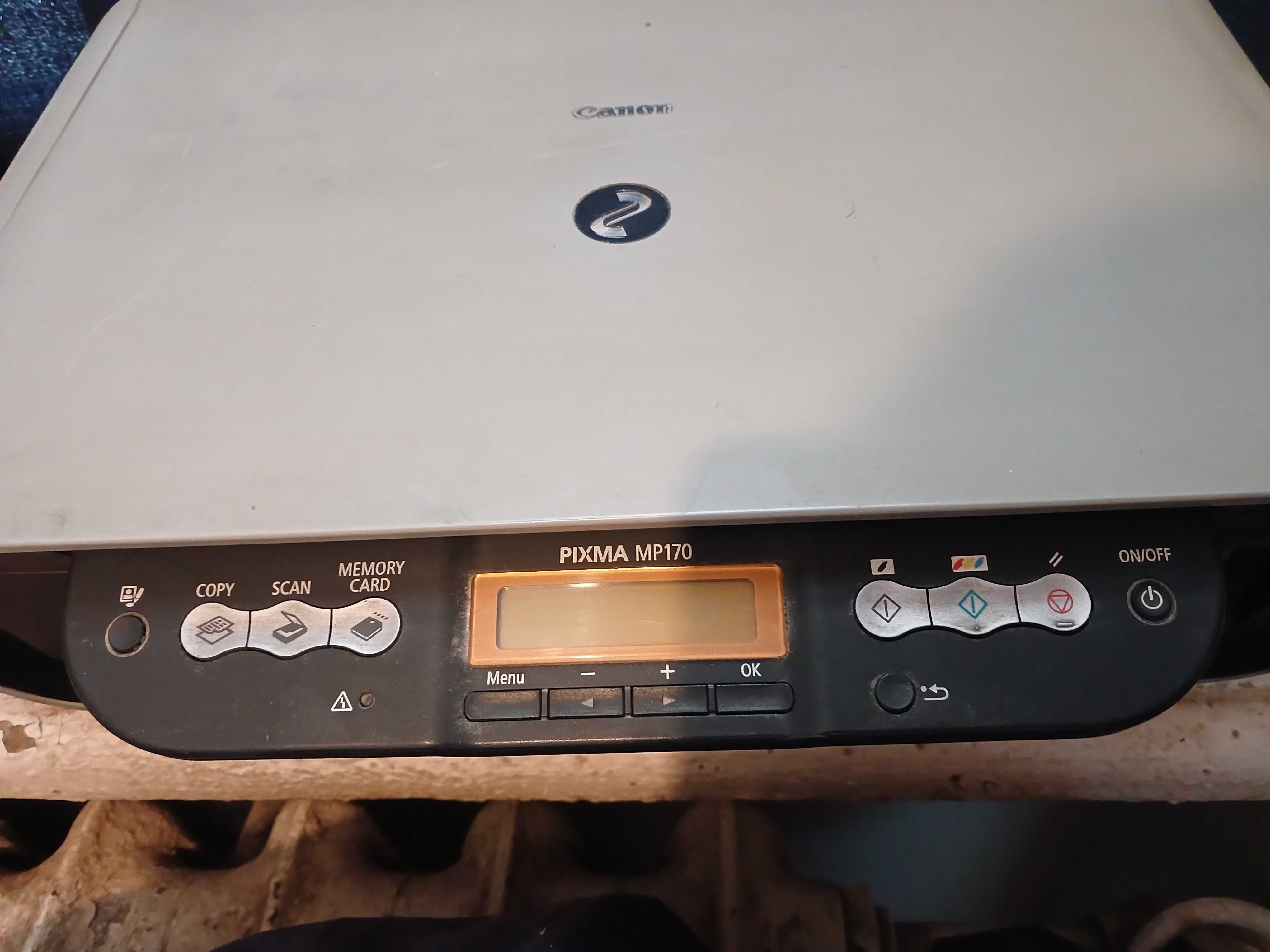 МФУ Canon Pixma MP170 (принтер+сканер) без краски и картриджей