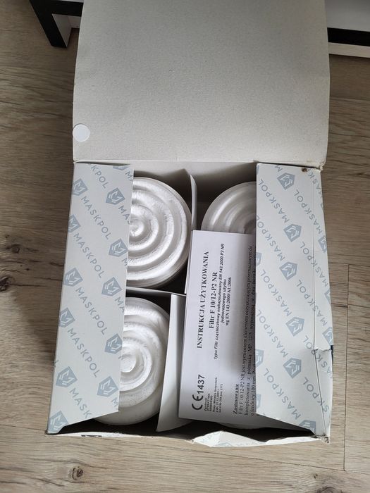 Maska przeciwpyłowa z filtrami