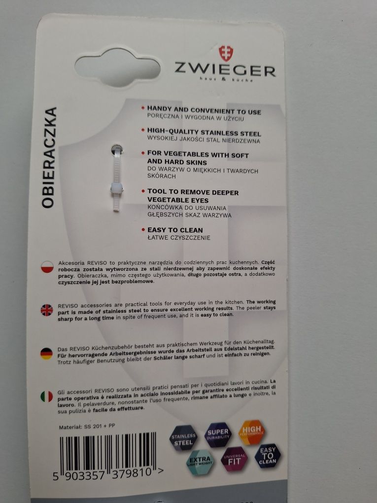 Obieraczka Zwieger Reviso