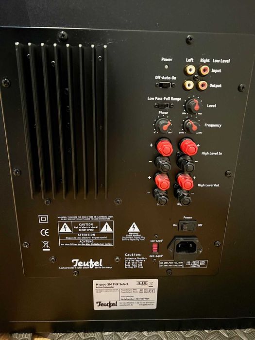 Teufel System 5 THX Select 5.1 zestaw głośników kina domowego