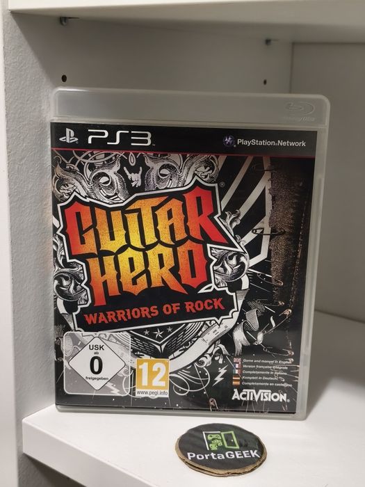 Guitar Hero - PS3 (também tenho guitarra e dongle)