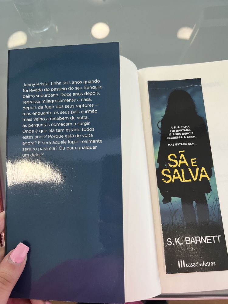 Livro “Sã e Salva”