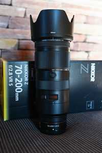 Obiektyw Nikkor Z 70-200mm f/2.8 stan bardzo dobry