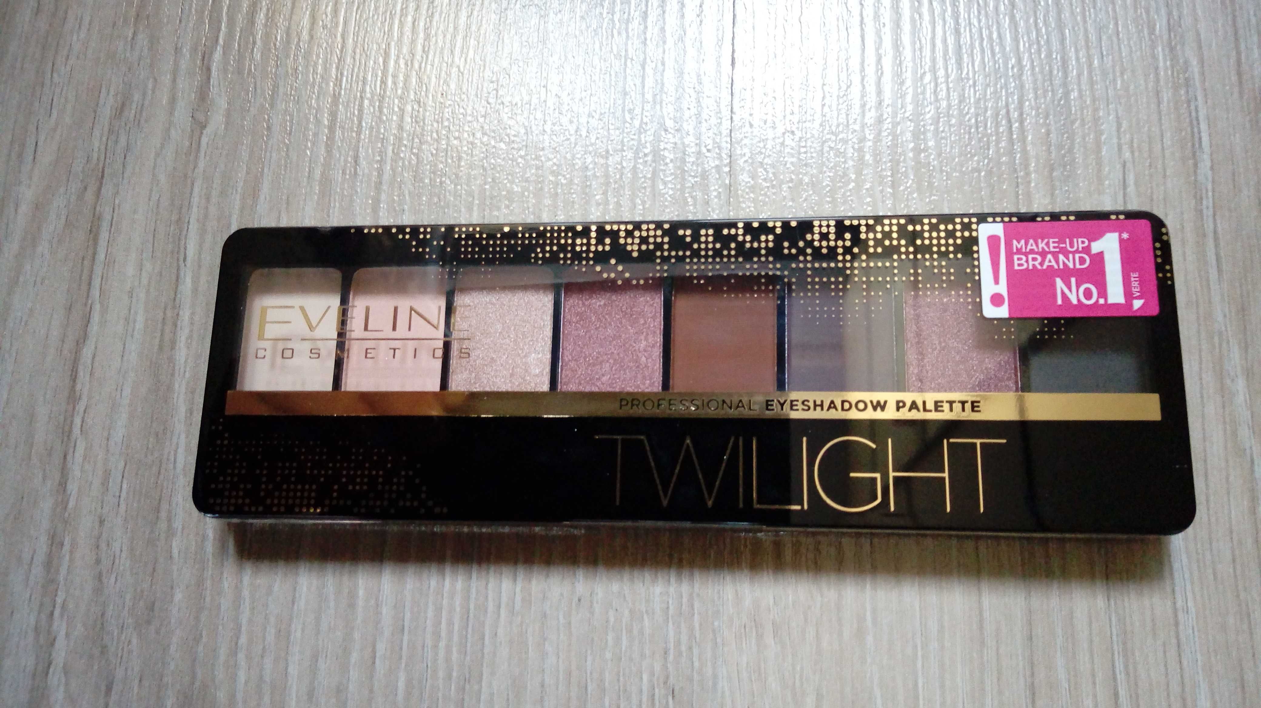 Paleta cieni do powiek Twilight - 9,6 g - 8 kolorów - Eveline - nowa