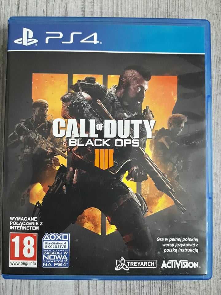 Gra Call of Duty Black Ops 4 Polska Wersja PS4/PS5 Playstation