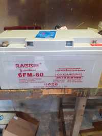 Продам Аккумулятор тяговый Гелевый RAGGIE 12V 60Ah 6 FM-60