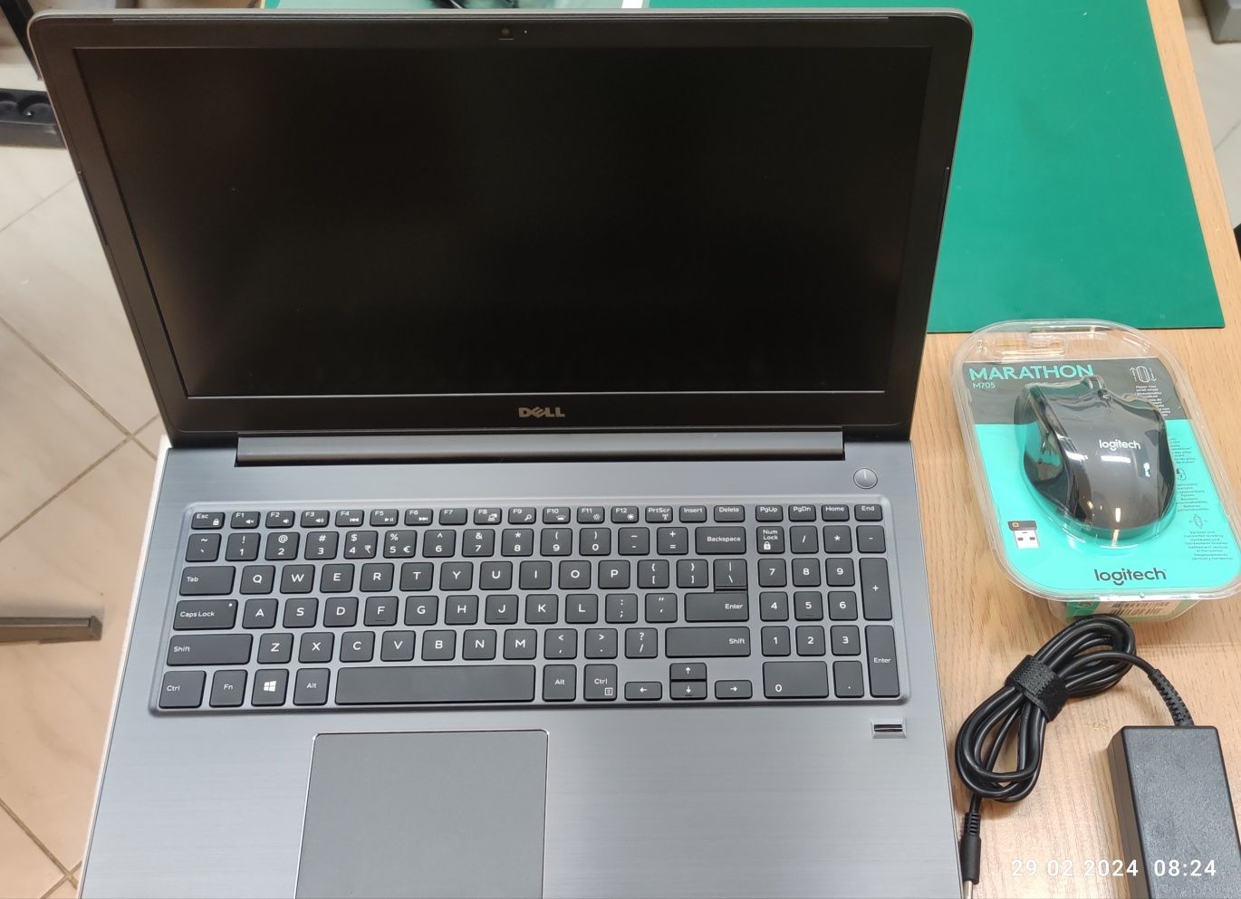 Notebook Vostro 5568 + mysz laserowa logitech M705 Marathon + torba