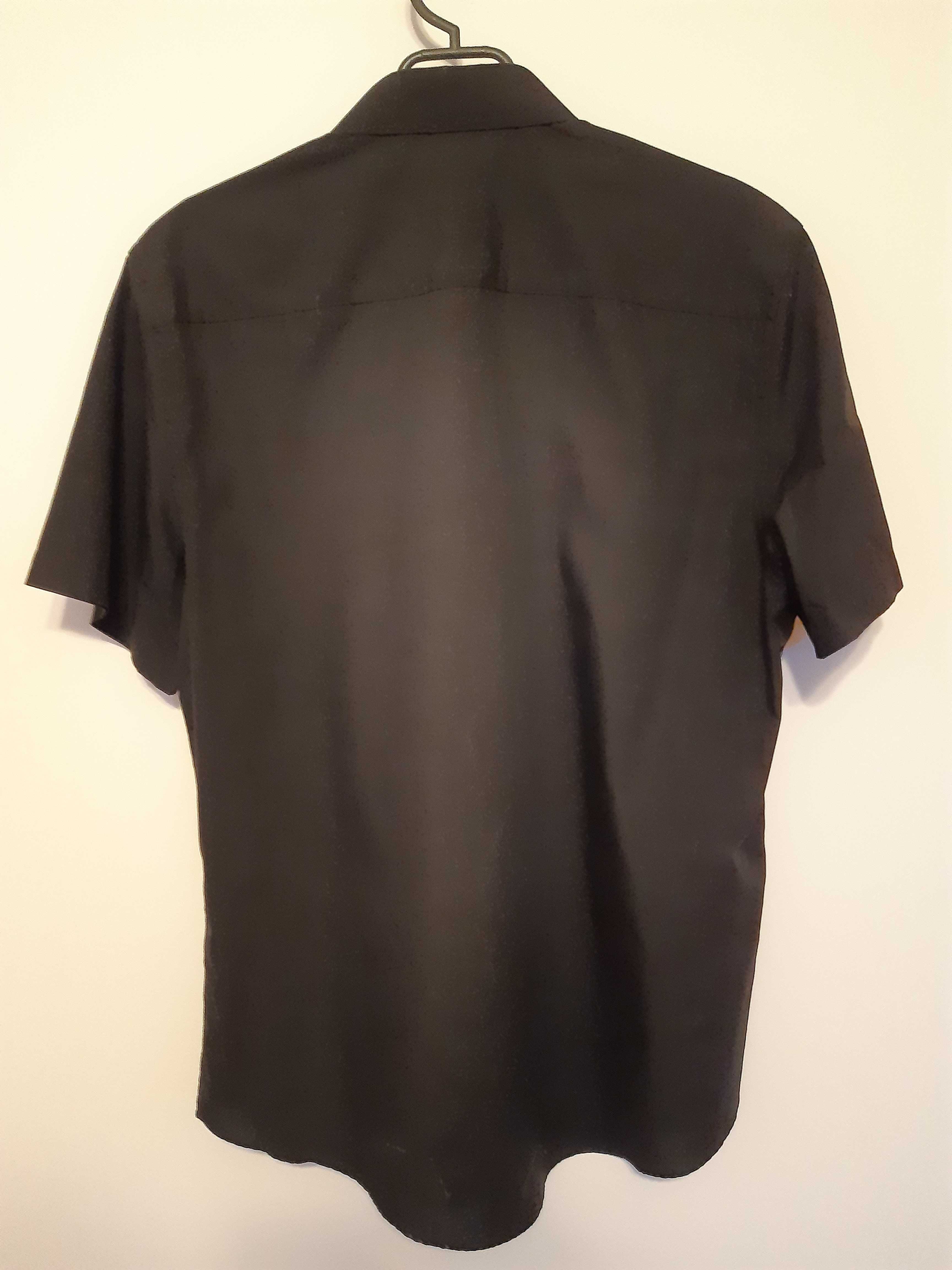 Koszula F&F 40/41 tailored fit czarna używana