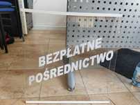 3 różne plexi do biura kredytowego, grawerowane laserowo, 5mm grubości