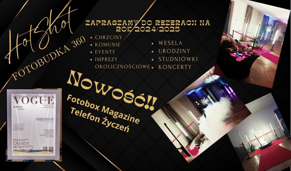 Fotobudka360, fotolustro, ciężki dym, single shot, fotobox, fontan